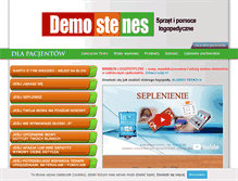 Tablet Screenshot of demostenes.pl